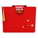Kulturtasche Damen, Kosmetiktasche Rot, 32x24 cm