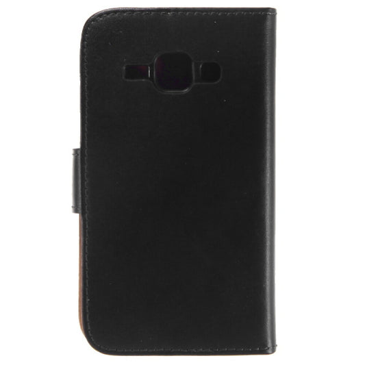 Leather Case for Galaxy J1 - black 4250710564712