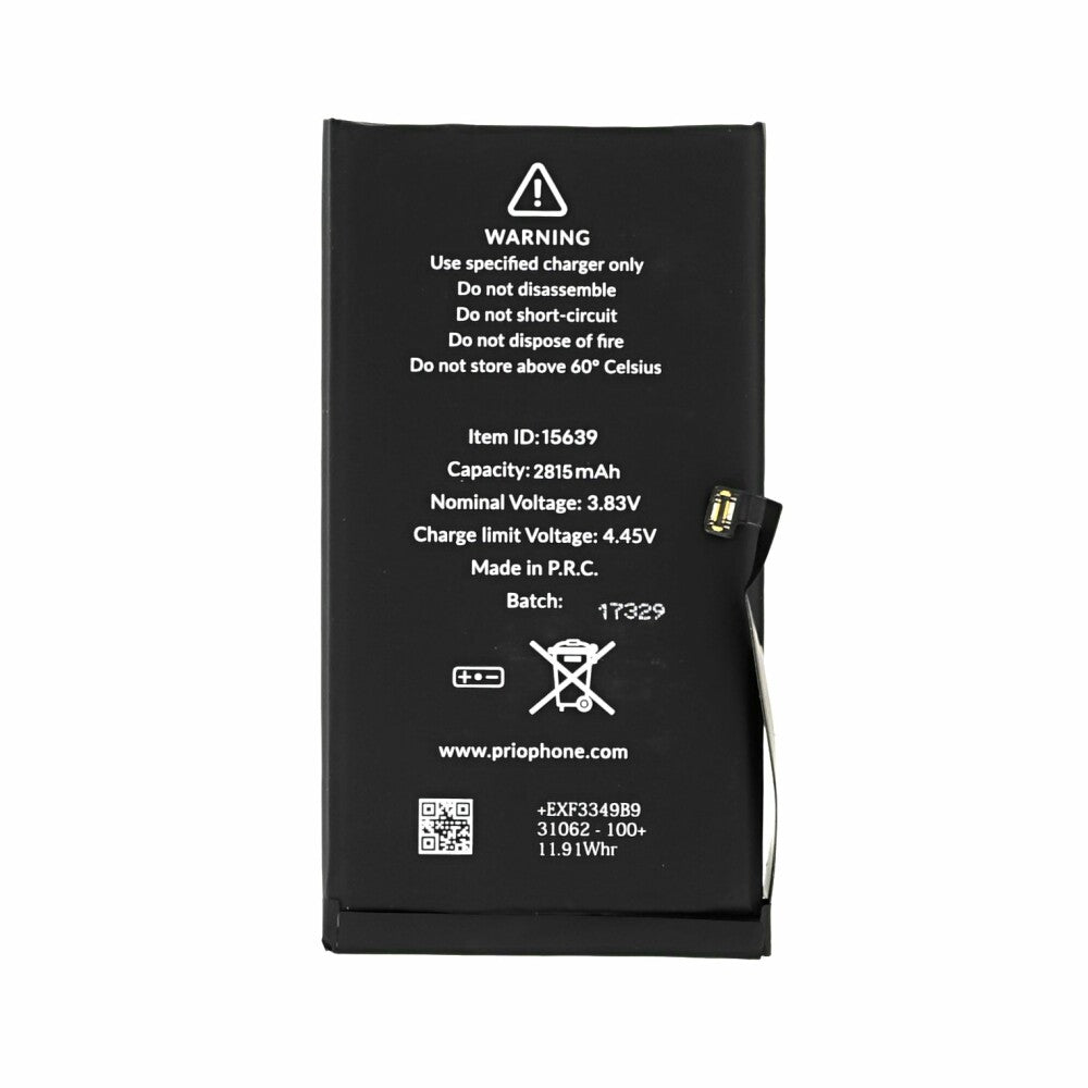 prio battery for iPhone 12/ 12 Pro (Universal APN)