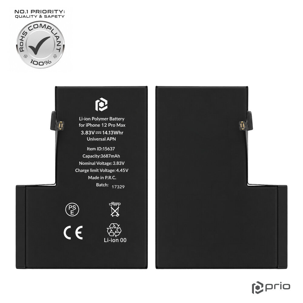 prio Akku für iPhone 12 Pro Max (Universal APN)