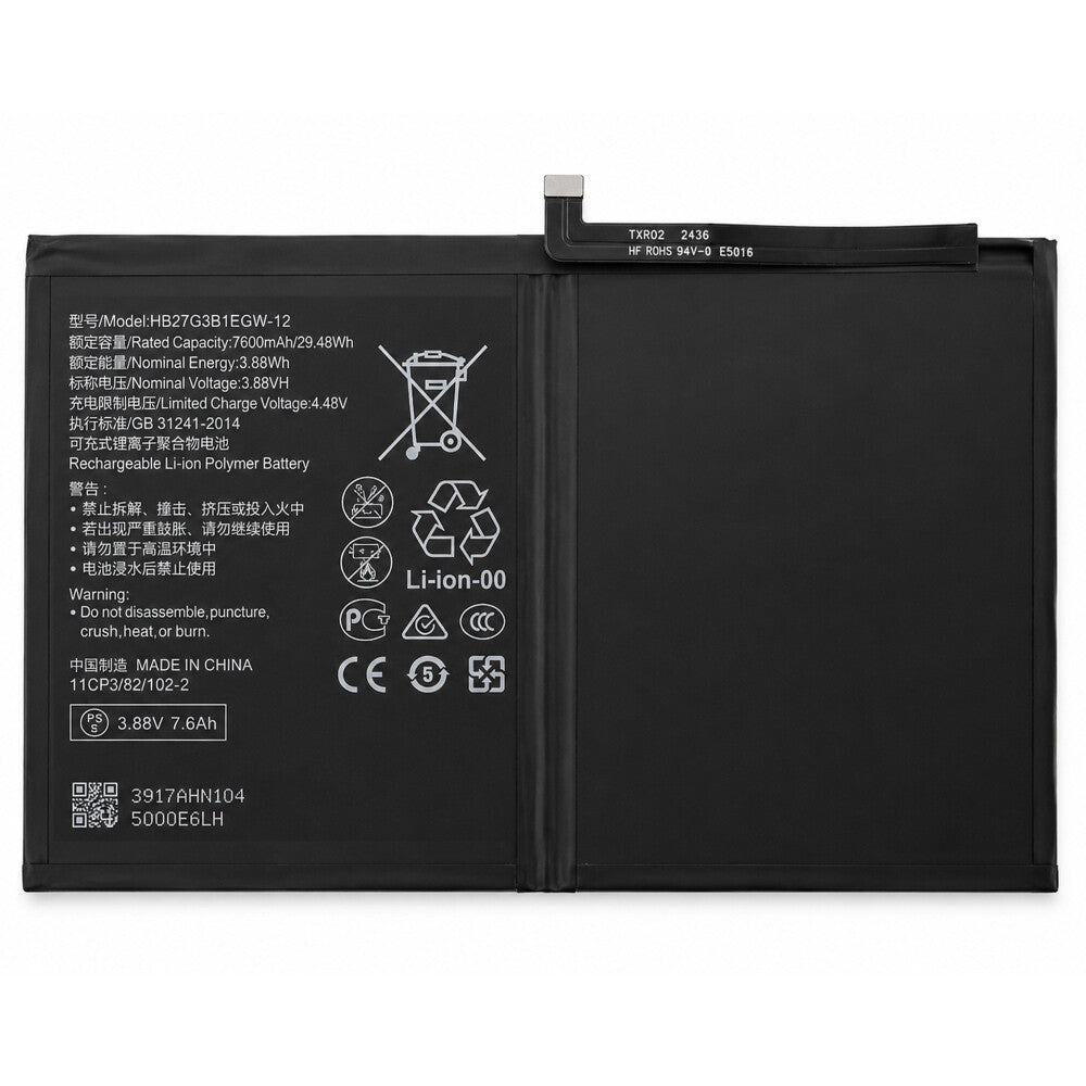 Akku HB27G3B1EGW-12 für Huawei MatePad 11.5/MatePad SE 11