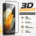 prio 3D Displayschutzglas für Samsung A53 5G schwarz
