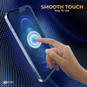 prio prio Shock Proof Displayschutzglas für iPhone 16/15/15 Pro (6,1 Zoll) klar