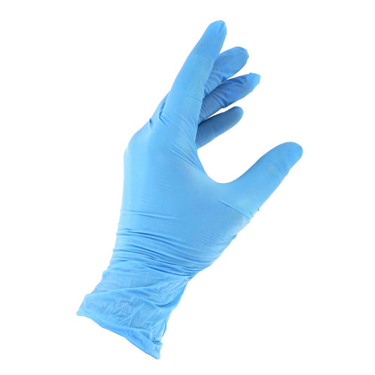 Purism Nitrile Gloves, 100 pieces, size S, blue