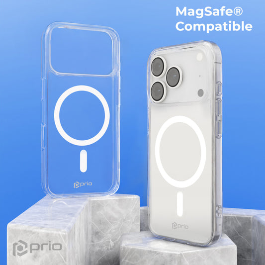 prio Protective Case MAG für iPhone 17 Pro (6,3 Zoll) klar