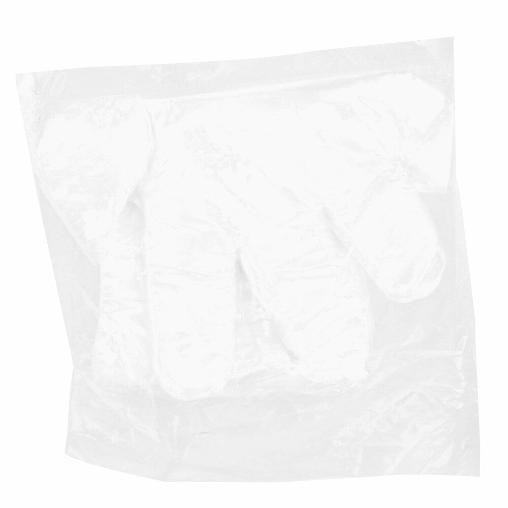 100x PE disposable gloves, transparent