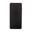 Samsung Displayeinheit N770F Galaxy Note 10 Lite aura rot GH82-22055C