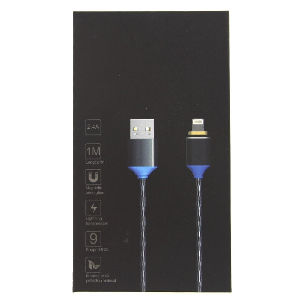 Magnetisches Lightning-USB-Kabel / Ladekabel in Gold