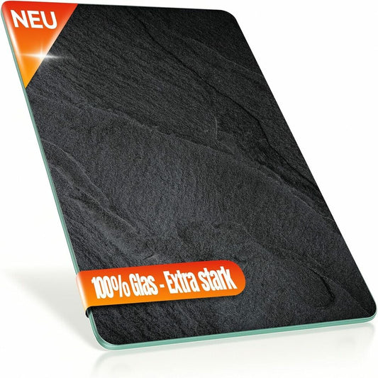 Decovetro Schneidebrett Glas |40x30cm | Glasschneidebrett | Leicht zu reinigen