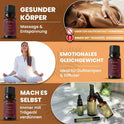 Aromatherapie-Öl, Mischung, 10 ml, 12 verschiedene spezielle ätherische Öle