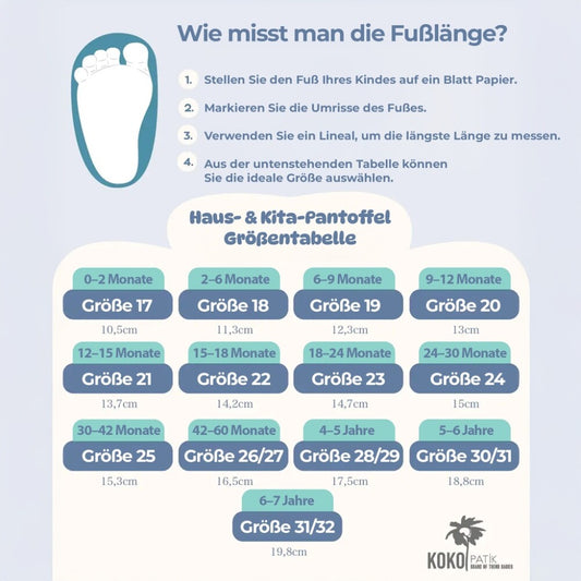 Kokopatik Organic Baumwolle Baby Hausschuhe rutschfest Neugeborene Bärenblume