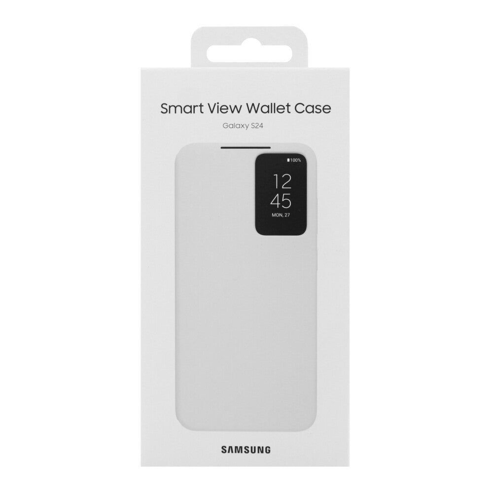 Samsung Smart View Wallet Cover SM-S921 Galaxy S24 weiß EF-ZS921CWE