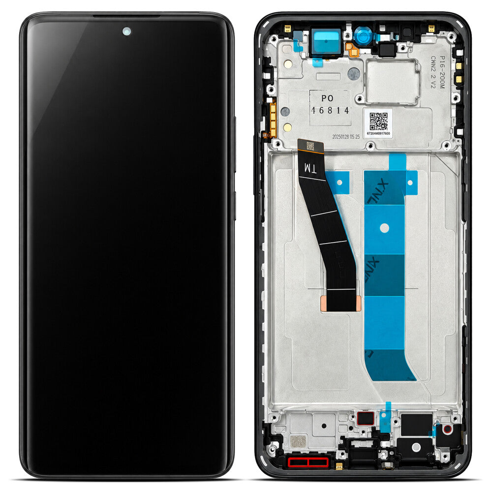 Xiaomi Display + Rahmen Redmi Note 15 4G schwarz 560006000P700