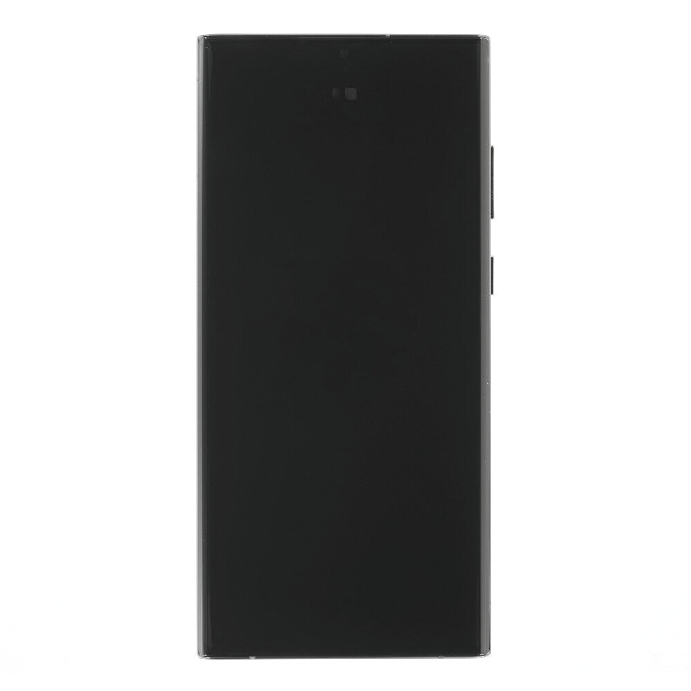 Samsung Display + Rahmen (montiert) S908 Galaxy S22 Ultra schwarz GH82-27488A