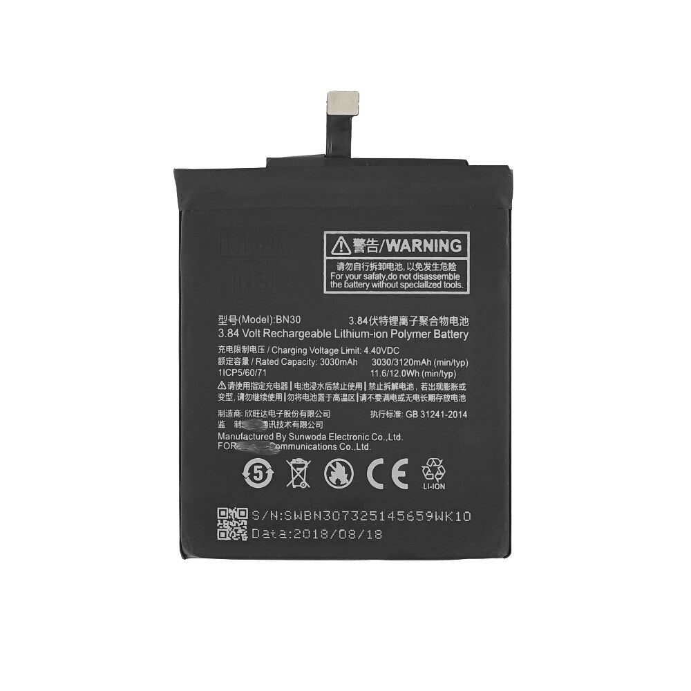 MPS battery for Xiaomi Redmi 4A 3120 mAh BN30