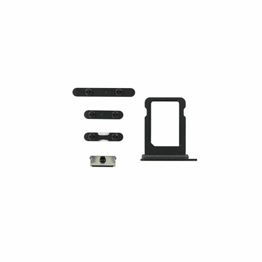 Tasten für iPhone 12 mini Ersatz Knopf Flex Kabel Stummschalttaste schwarz