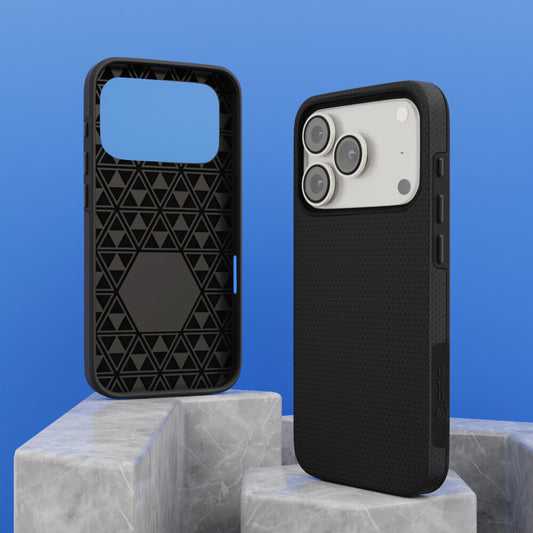 prio Schutzhülle für iPhone 17 Pro schwarz