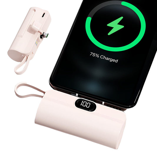 UFUZON Mini Powerbank 5k mah-Rosa