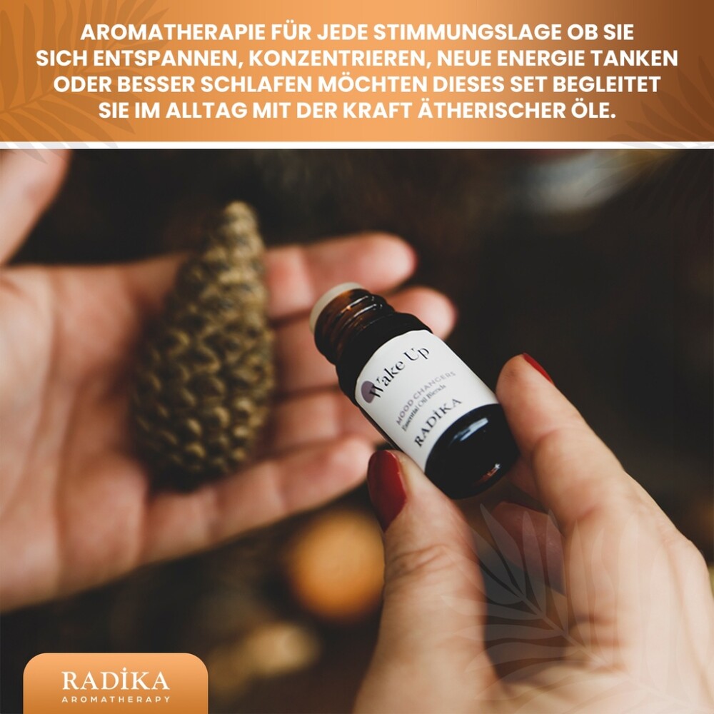 Ätherisches Öl-Set, 5 Stück in einem Paket, 100% Rein, BIO, natürlich 10 ml