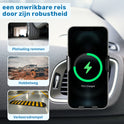 UFUZON 3in1 Kabelloser Telefonhalter mit Autoladegerät