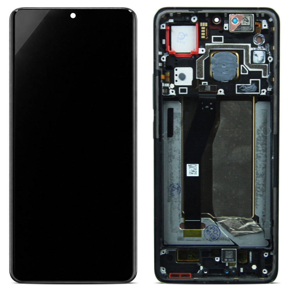 Display + Rahmen für Xiaomi 14T Pro schwarz