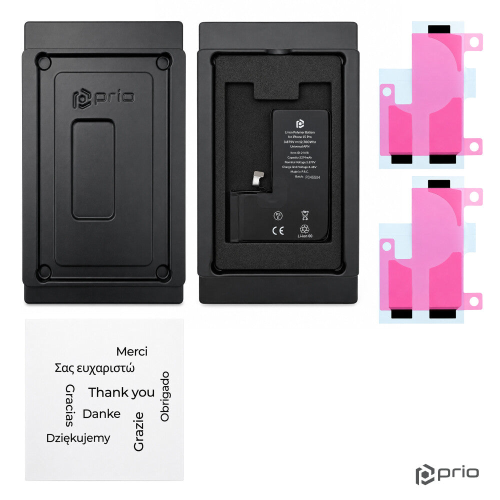 prio Akku für iPhone 15 Pro (Universal APN)