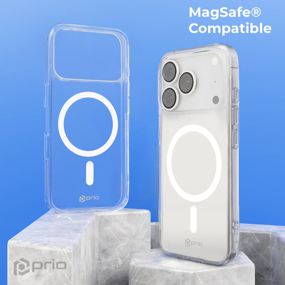 prio Protective Case MAG für iPhone 17 Pro Max (6,9 Zoll) klar