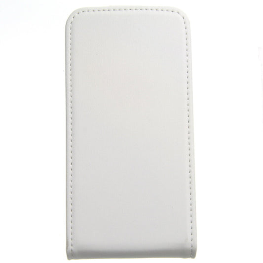 Slim Leather Flip Case iPhone 4/4s white