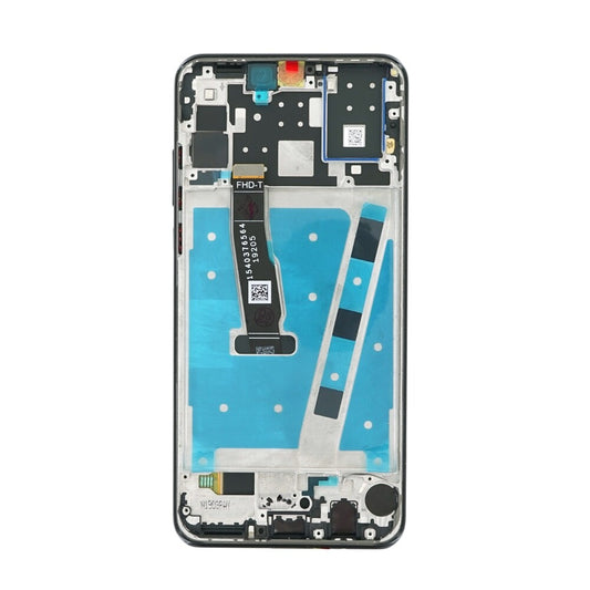 OEM display unit + frame for Huawei P30 Lite black