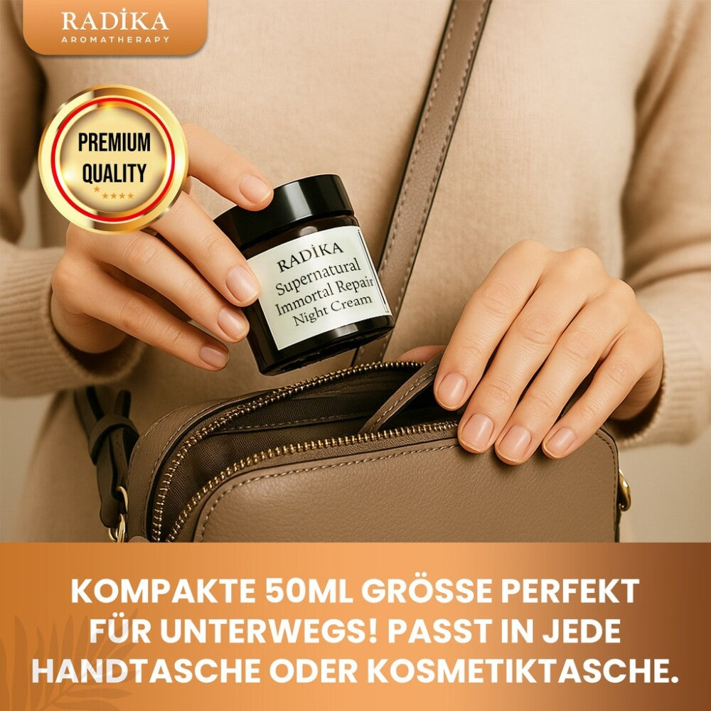 Nachtcreme, Reparierende,100% Rein, BIO, natürlich, 40 gr