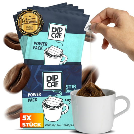 Dipcaf Power Box 5 Stück Kaffee