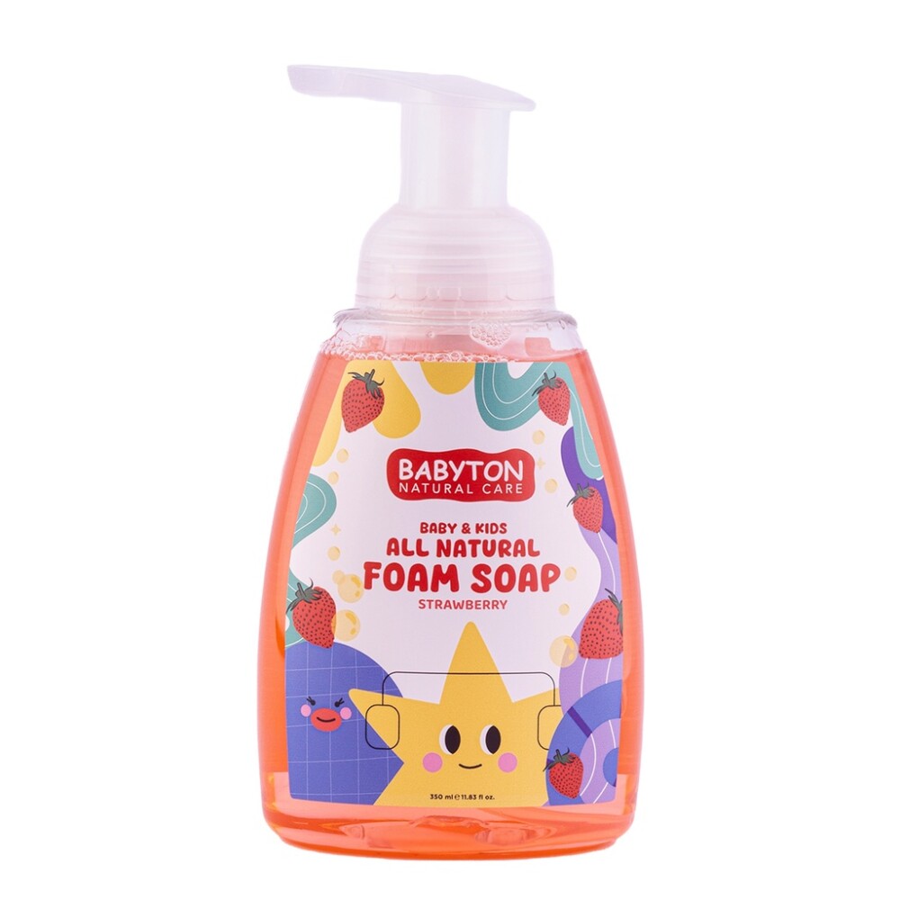 Babyton Baby & Kids Naturschaumseife Erdbeere 350 ml