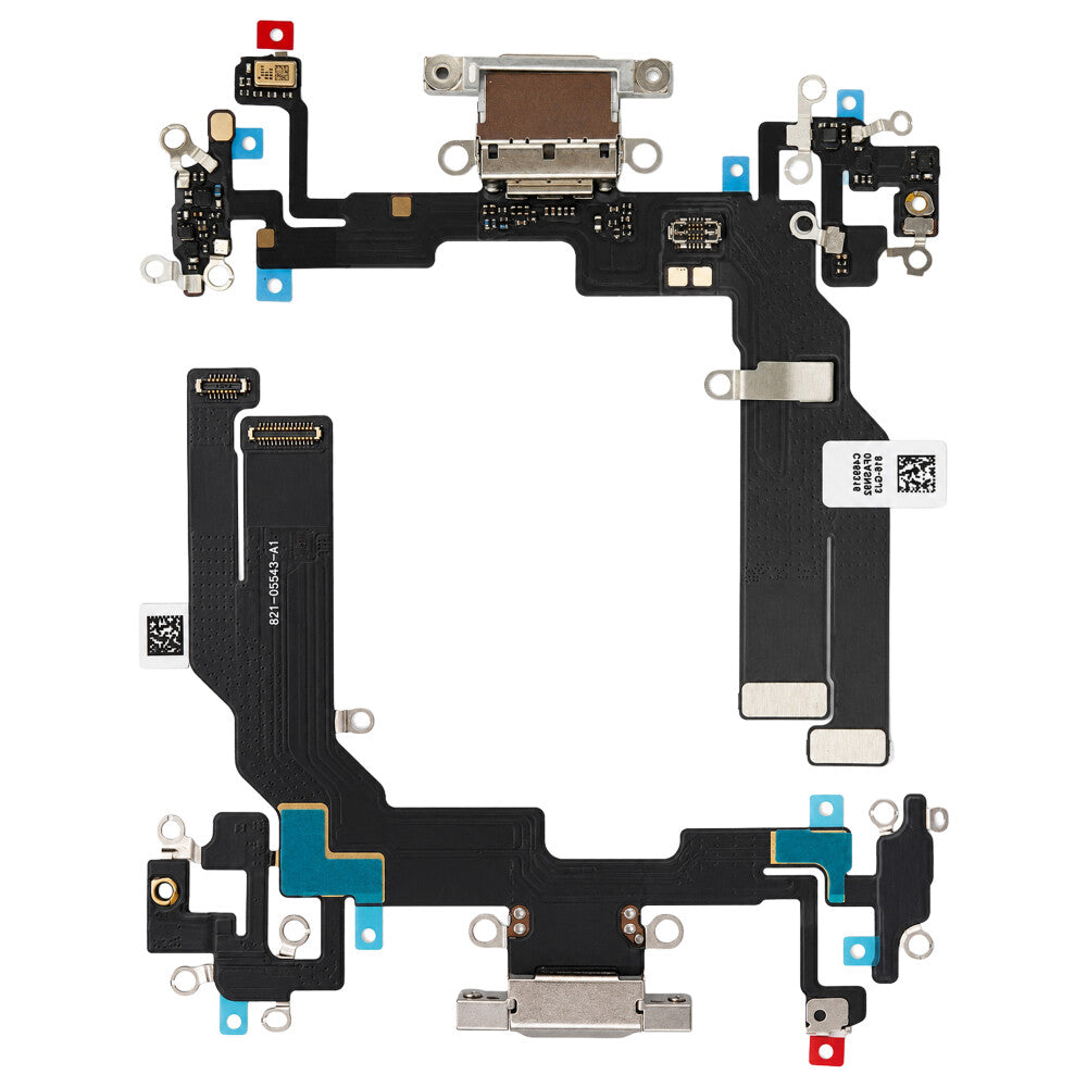 Ladeanschluss-Flexkabel für iPhone 16e, weiß