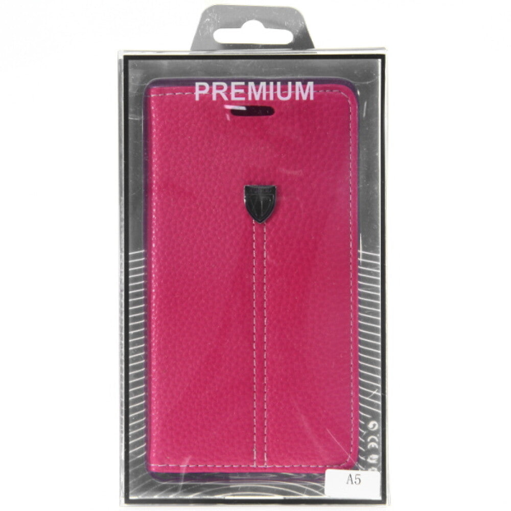 Book Case Fashion for Galaxy A5 - Pink