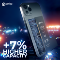 Prio Hochleistungsakku für iPhone 15 Pro Max (4730 mAh) - Universeller APN -