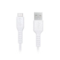 prio Charge &amp; Sync Micro USB to USB A Cable 1.2m white