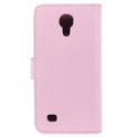 Slim Lederhülle für Galaxy S4 mini - rosa 4250710507795