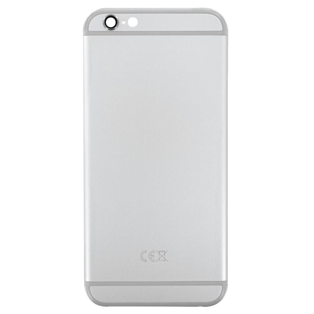 Repl. iPhone 6 battery cover silver, without logo