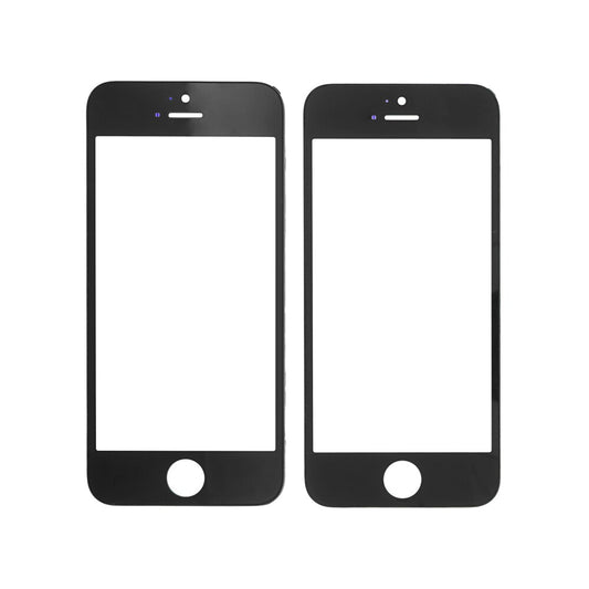 Displayglas + Rahmen für iPhone 5 / 5s schwarz