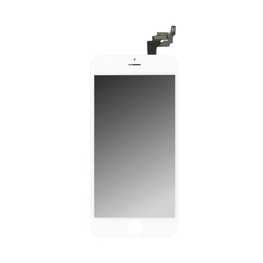 Display (TFT standard) for iPhone 6 Plus with metal plate, white