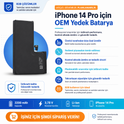 Akku für iPhone 14 Pro wie Original Batterie Ersatzakku