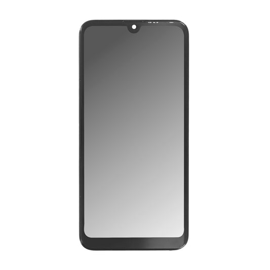 Displayeinheit + Rahmen für Huawei Y6 2019 schwarz, ohne Logo