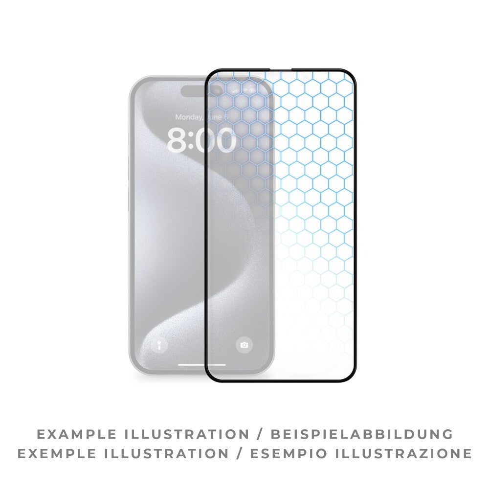 prio 3D Shock Proof Tempered Glass für iPhone 17 Pro (6,3 Zoll) schwarz Hauptbild