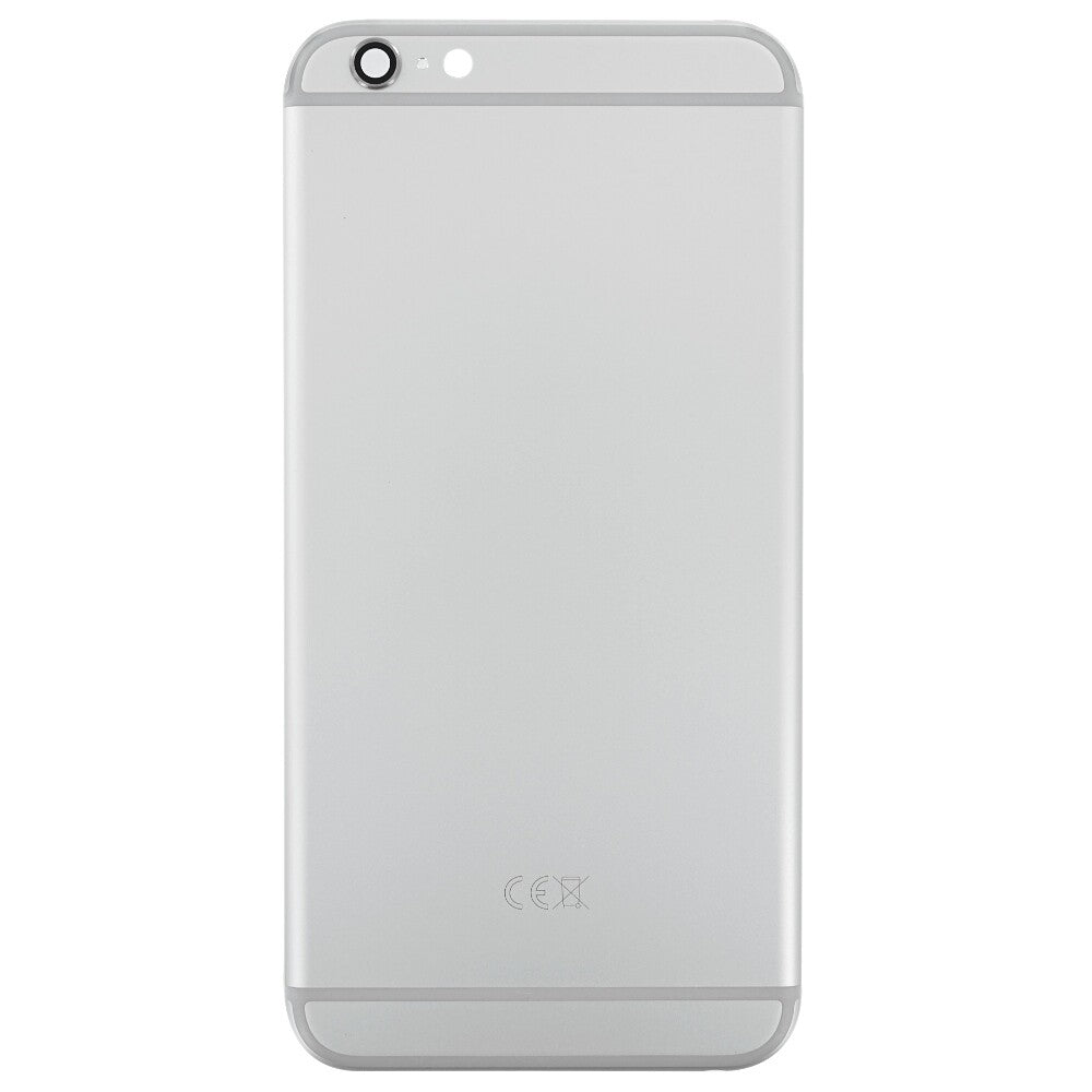 Repl. iPhone 6s Plus battery cover silver, without logo