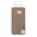 Silicone Case Textile for Samsung S7 brown