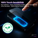 prio 10x 3D Panzerglas Schutzfolie für iPhone 16e schwarz