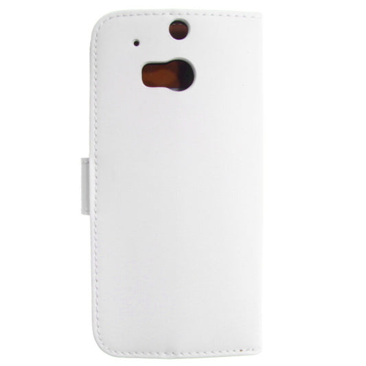 Leather case for HTC M8 - white 4250710552771