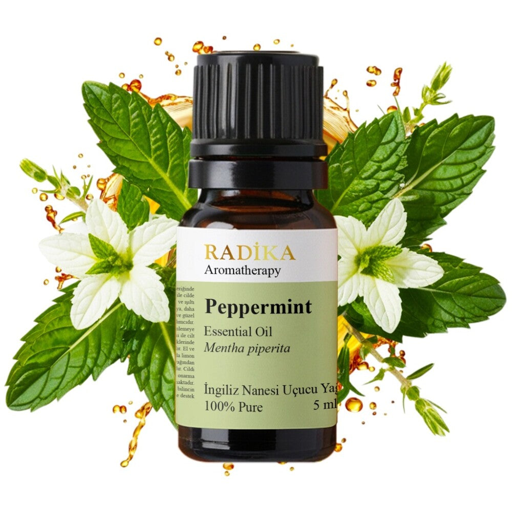 Pfefferminzöl, ätherisches Öl, 100% Rein, BIO, natürlich, 10 ml