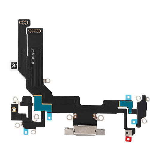 Ladeanschluss-Flexkabel für iPhone 16e, weiß