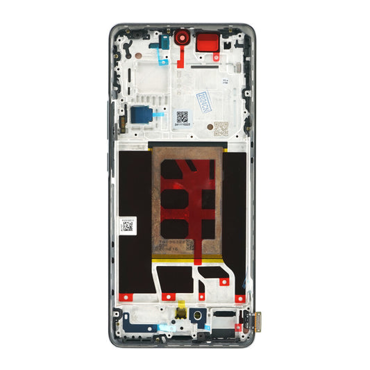 Display für Oppo Reno11 Pro CPH2607 LCD + Rahmen Grau